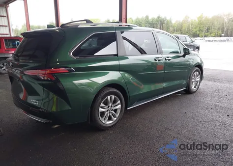 2021 Toyota Sienna Limited from USA, damaged, VIN 5TDZSKFC8MS007554